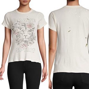 New Chaser Brave Spirit Lion Graphic Tee